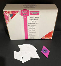 Load image into Gallery viewer, 1,500 x 1 1/4" 6 Pointed Star English Paper Piecing Laser Cut for Quilting / Sewing 200gsm Card Stock