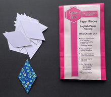 Load image into Gallery viewer, 100 x 1 1/2" 6 Pointed Star English Paper Piecing Laser Cut for Quilting / Sewing 200gsm Card Stock