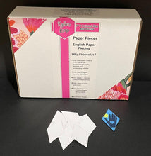 Load image into Gallery viewer, 800 x 1" 6 Pointed Star English Paper Piecing Laser Cut for Quilting / Sewing 200gsm Card Stock