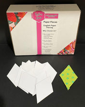 Load image into Gallery viewer, 1,200 x 1 3/4" 6 Pointed Star English Paper Piecing Laser Cut for Quilting / Sewing 200gsm Card Stock