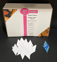 Load image into Gallery viewer, 1,600 x 1 1/4" 8 Pointed Star English Paper Piecing Laser Cut for Quilting / Sewing 200gsm Card Stock