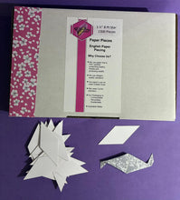 Load image into Gallery viewer, 1,300 x 1 1/2" 8 Pointed Star English Paper Piecing Laser Cut for Quilting / Sewing 200gsm Card Stock