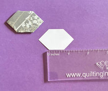 Load image into Gallery viewer, Elongated Hexagon 3/4" English Paper Piecing Laser Cut for Quilting / Sewing 200gsm Card Stock