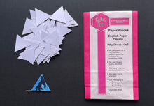 Load image into Gallery viewer, 150 x 1 1/4" Equilateral Triangle English Paper Piecing Laser Cut for Quilting / Sewing 200gsm Card Stock