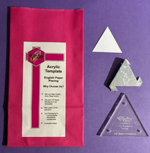 Load image into Gallery viewer, Equilateral Triangle 1 1/2" English Paper Piecing Laser Cut for Quilting / Sewing 200gsm Card Stock
