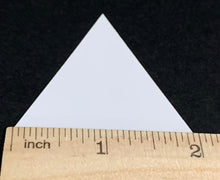 Load image into Gallery viewer, 1,300 x 2" Equilateral Triangle English Paper Piecing Laser Cut for Quilting / Sewing 200gsm Card Stock