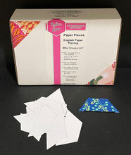 Load image into Gallery viewer, 1,300 x 1 1/4" Half Hexagon's English Paper Piecing Laser Cut for Quilting / Sewing 200gsm Card Stock