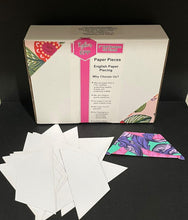 Load image into Gallery viewer, 700 x 2" Half Hexagon's English Paper Piecing Laser Cut for Quilting / Sewing 200gsm Card Stock