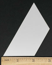 Load image into Gallery viewer, 100 x 2" Half Hexagon's English Paper Piecing Laser Cut for Quilting / Sewing 200gsm Card Stock