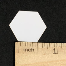Load image into Gallery viewer, 1600 x 1/2" Hexagon's English Paper Piecing Laser Cut for Quilting / Sewing 200gsm Card Stock