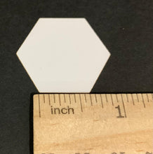 Load image into Gallery viewer, 1,600 x 5/8" Hexagon's English Paper Piecing Laser Cut for Quilting / Sewing 200gsm Card Stock