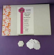 Load image into Gallery viewer, Hexagon 5/8" English Paper Piecing Laser Cut for Quilting / Sewing 200gsm Card Stock