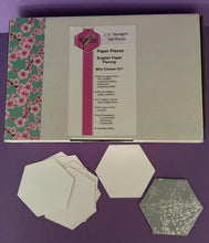 Load image into Gallery viewer, 700 x 1 1/2" Hexagon's English Paper Piecing Laser Cut for Quilting / Sewing 200gsm Card Stock