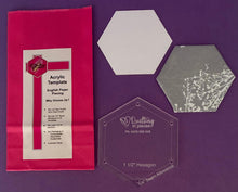 Load image into Gallery viewer, Hexagon 1 1/2" English Paper Piecing Laser Cut for Quilting / Sewing 200gsm Card Stock