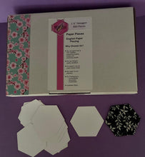 Load image into Gallery viewer, 850 x 1 1/4" Hexagon's English Paper Piecing Laser Cut for Quilting / Sewing 200gsm Card Stock