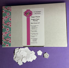 Load image into Gallery viewer, 750 x 1/2" Pentagon English Paper Piecing Laser Cut for Quilting / Sewing 200gsm Card Stock