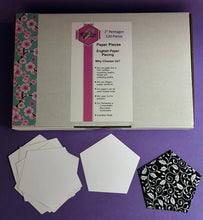 Load image into Gallery viewer, 520 x 2" Pentagon English Paper Piecing Laser Cut for Quilting / Sewing 200gsm Card Stock