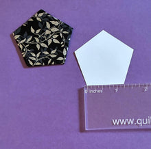 Load image into Gallery viewer, Pentagon 1 1/4" English Paper Piecing Laser Cut for Quilting / Sewing 200gsm Card Stock