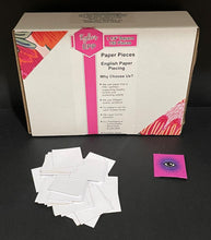 Load image into Gallery viewer, 750 x 1 1/4" Square English Paper Piecing Laser Cut for Quilting / Sewing 200gsm Card Stock