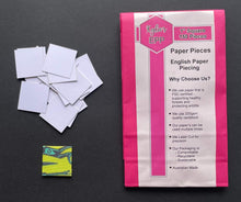 Load image into Gallery viewer, 150 x 1" Square English Paper Piecing Laser Cut for Quilting / Sewing 200gsm Card Stock