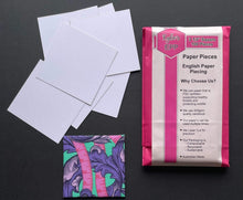 Load image into Gallery viewer, 100 x 2 1/2" Square English Paper Piecing Laser Cut for Quilting / Sewing 200gsm Card Stock
