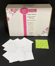 Load image into Gallery viewer, 1,000 x 2" Square English Paper Piecing Laser Cut for Quilting / Sewing 200gsm Card Stock