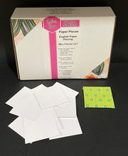 Load image into Gallery viewer, 500 x 2" Square English Paper Piecing Laser Cut for Quilting / Sewing 200gsm Card Stock