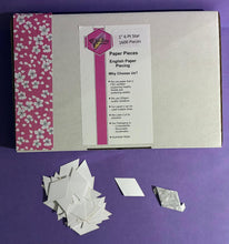 Load image into Gallery viewer, 1,600 x 1"  6 Pointed Star English Paper Piecing Laser Cut for Quilting / Sewing 200gsm Card Stock
