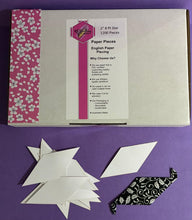 Load image into Gallery viewer, 1,200 x 2"  8 Pointed Star English Paper Piecing Laser Cut for Quilting / Sewing 200gsm Card Stock
