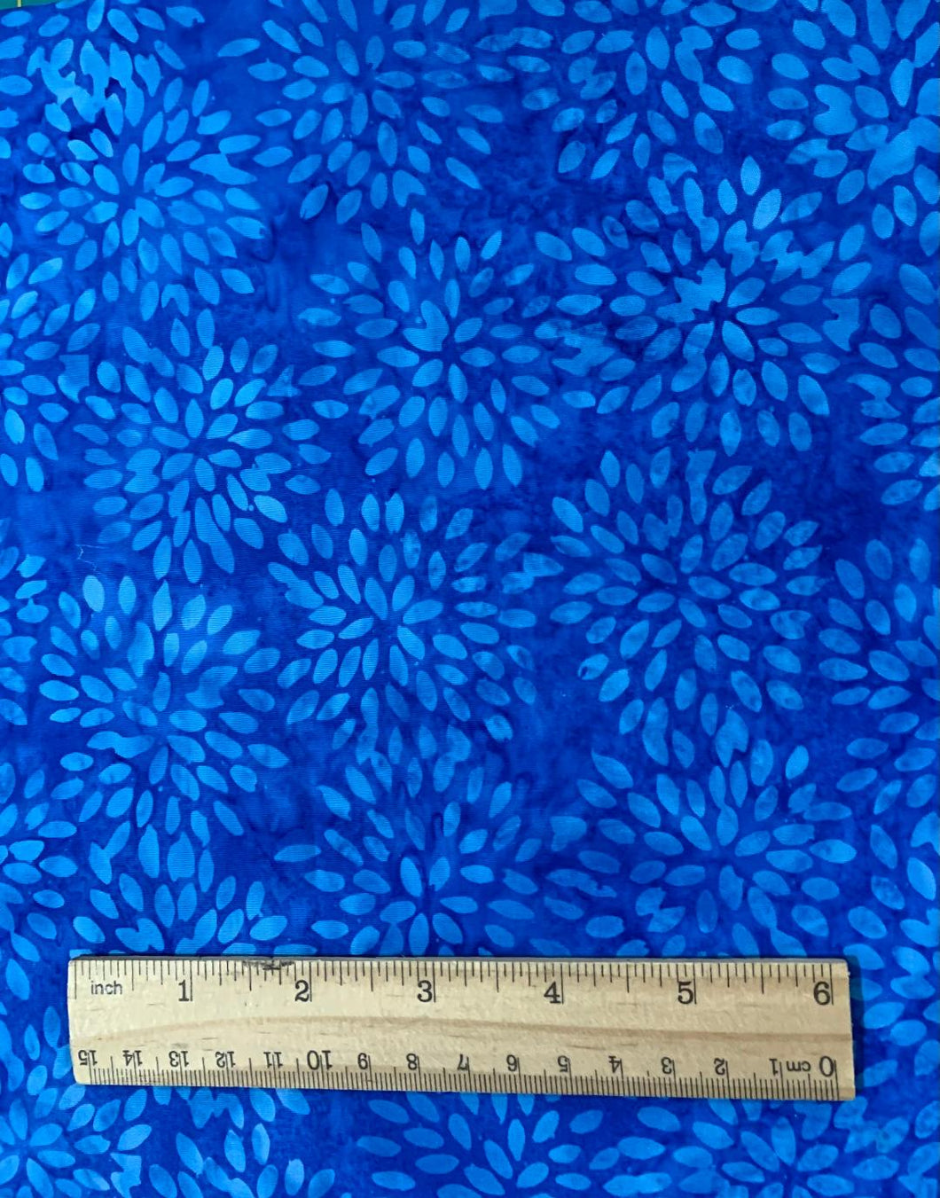 BATIK FABRIC 100% COTTON - APPROXIMATELY 50cm x 50cm