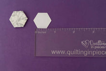 Load image into Gallery viewer, Hexagon 1/2" English Paper Piecing Laser Cut for Quilting / Sewing 200gsm Card Stock
