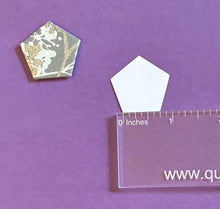 Load image into Gallery viewer, Pentagon 3/4" English Paper Piecing Laser Cut for Quilting / Sewing 200gsm Card Stock
