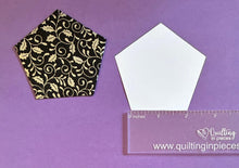 Load image into Gallery viewer, Pentagon 2" English Paper Piecing Laser Cut for Quilting / Sewing 200gsm Card Stock

