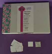 Load image into Gallery viewer, 800 x 1" Square English Paper Piecing Laser Cut for Quilting / Sewing 200gsm Card Stock
