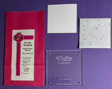 Load image into Gallery viewer, Square 2 1/2" English Paper Piecing Laser Cut for Quilting / Sewing 200gsm Card Stock
