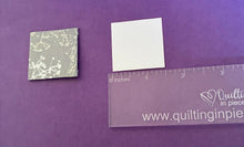 Load image into Gallery viewer, Square 1 1/2" English Paper Piecing Laser Cut for Quilting / Sewing 200gsm Card Stock
