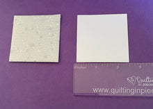 Load image into Gallery viewer, Square 2 1/2" English Paper Piecing Laser Cut for Quilting / Sewing 200gsm Card Stock
